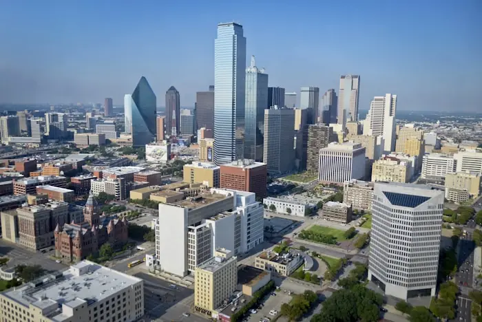 Dallas city skyline